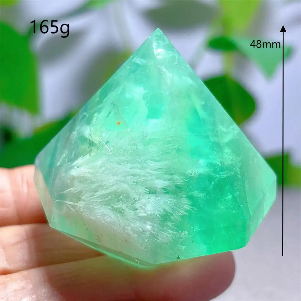 Rainbow Fluorite Diamond-ToShay.org