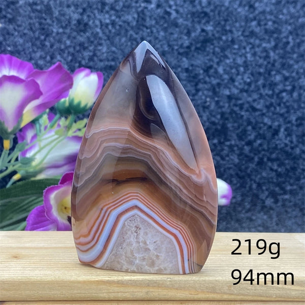 Red Lace Agate Flame-ToShay.org