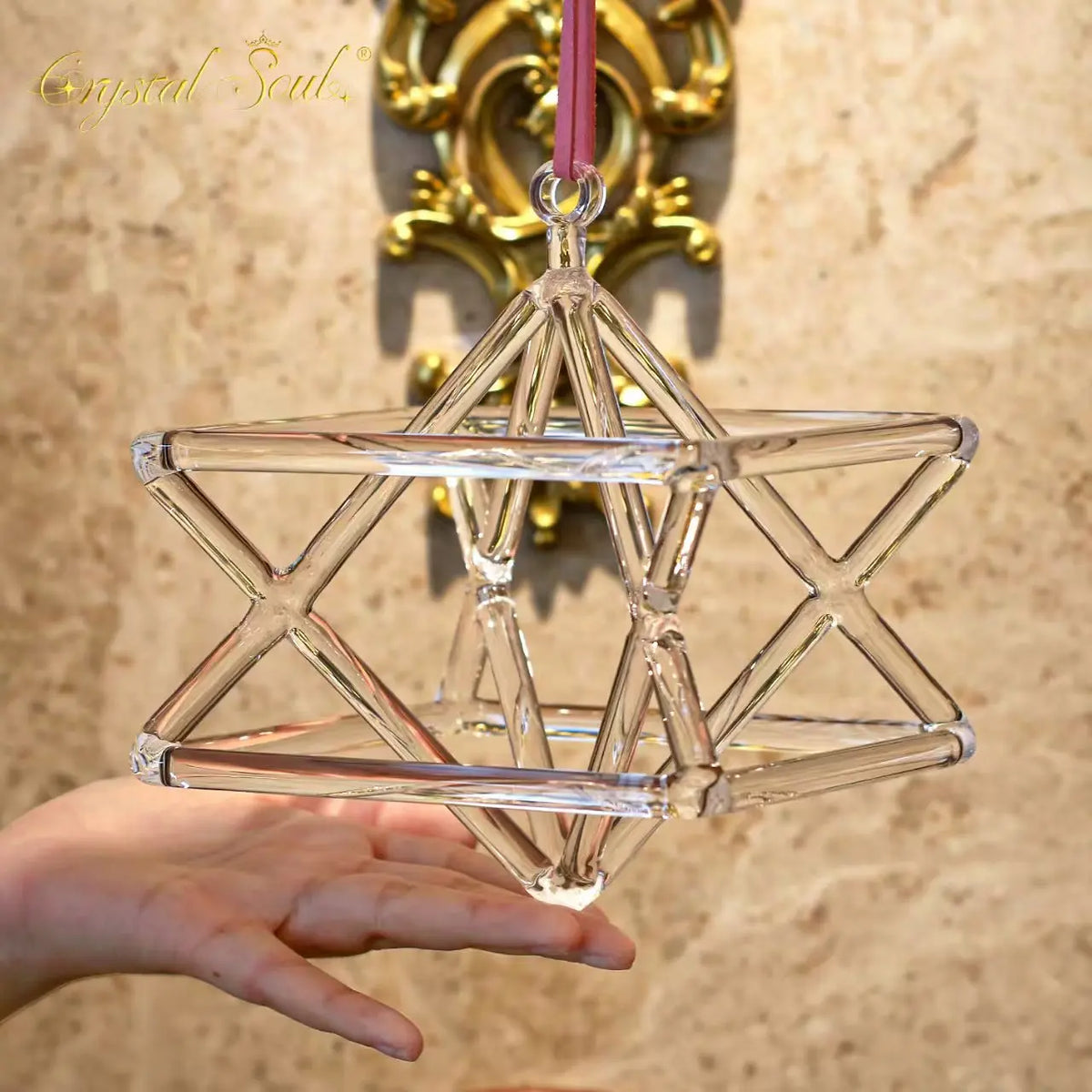 Clear Crystal Singing Merkaba-ToShay.org