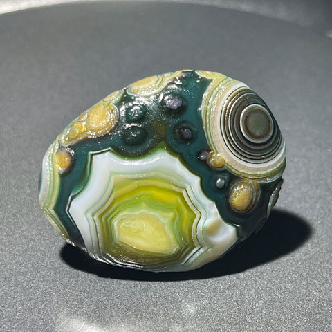 Yellow Green Wishing Agate-ToShay.org