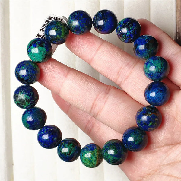 Blue Malachite Azurite Bracelet-ToShay.org