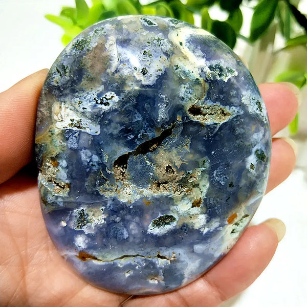 Ocean Jasper Palm Stone-ToShay.org