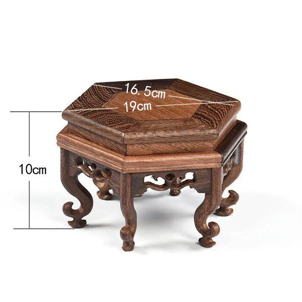 Wood Carved Pedestal-ToShay.org
