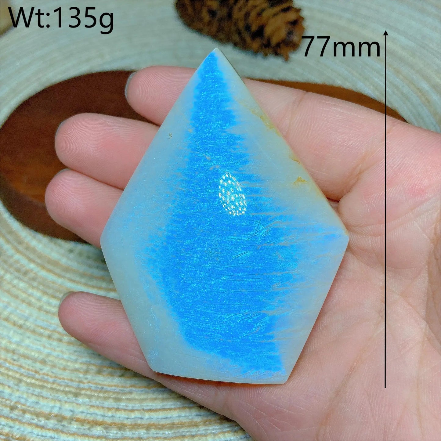 Blue Flash Moonstone-ToShay.org