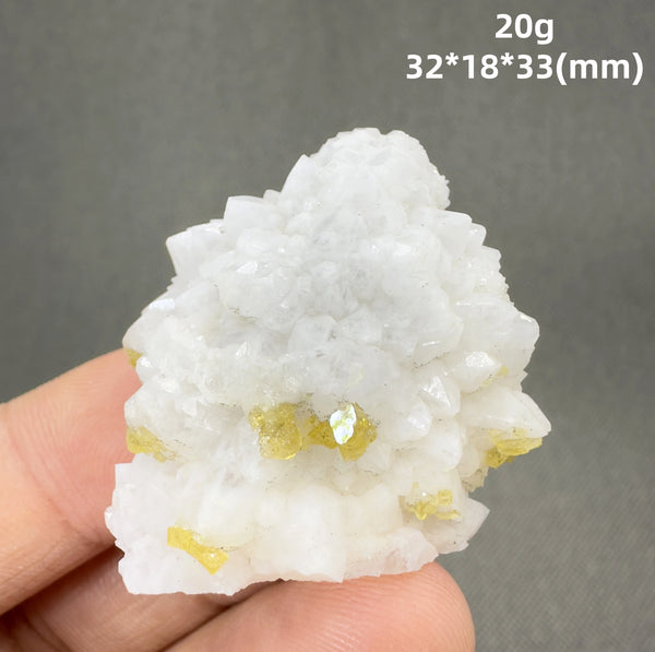 Yellow Barite Mineral Quartz-ToShay.org