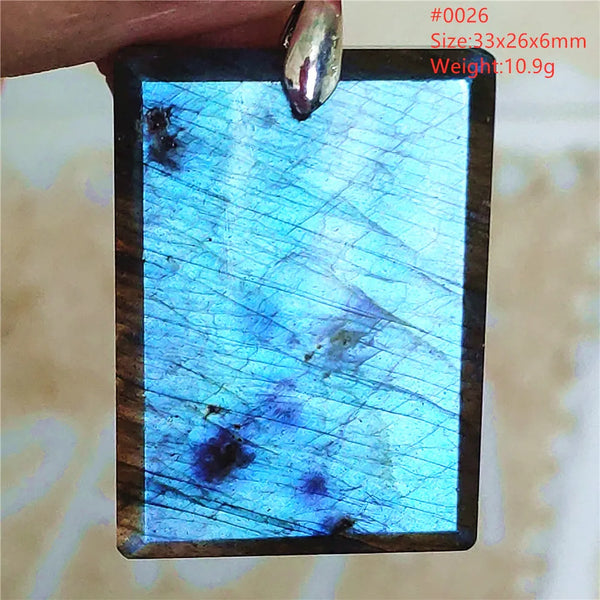 Blue Light Labradorite Pendant-ToShay.org