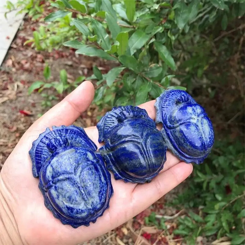 Blue Lapis Lazuli Beetle-ToShay.org