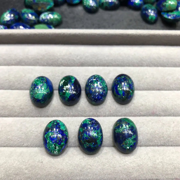 Blue Azurite Cabochon-ToShay.org