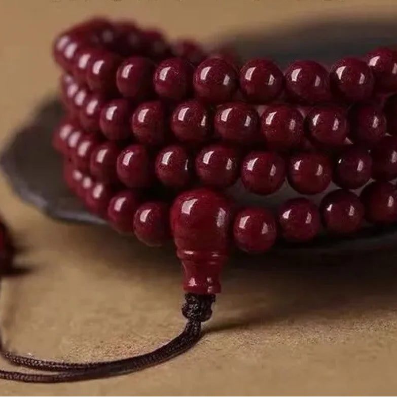 Red Sandalwood Prayer Beads-ToShay.org