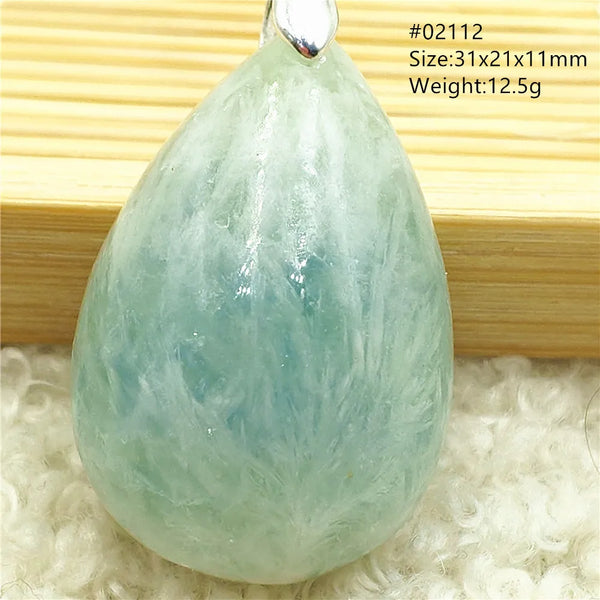 Green Blue Fluorite Pendant-ToShay.org