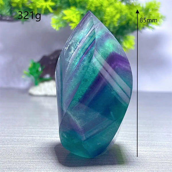 Rainbow Fluorite Flame-ToShay.org