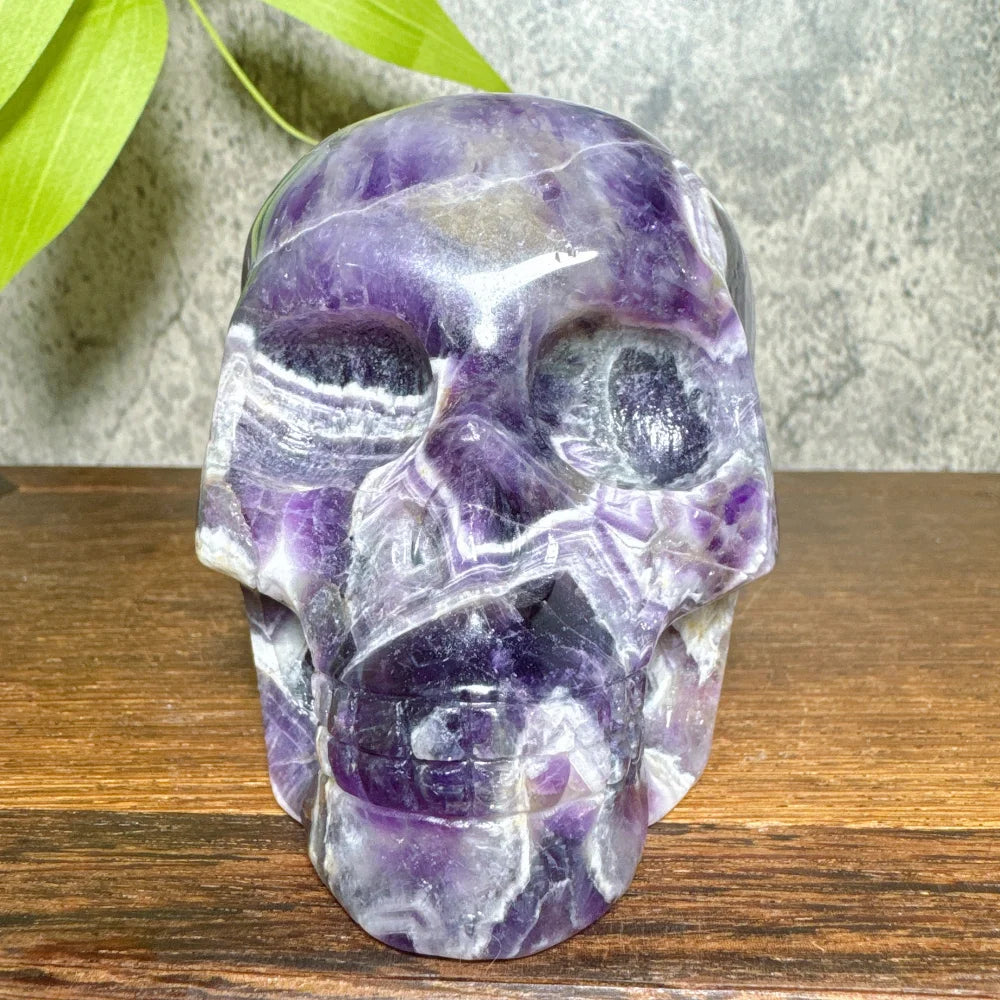 Purple Dream Amethyst Skull-ToShay.org