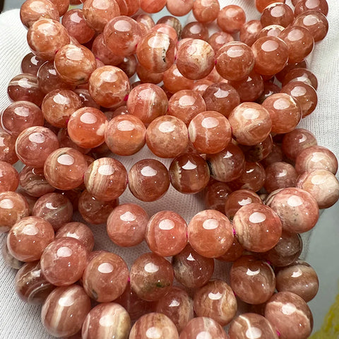 Pink Rhodochrosite Bracelet-ToShay.org