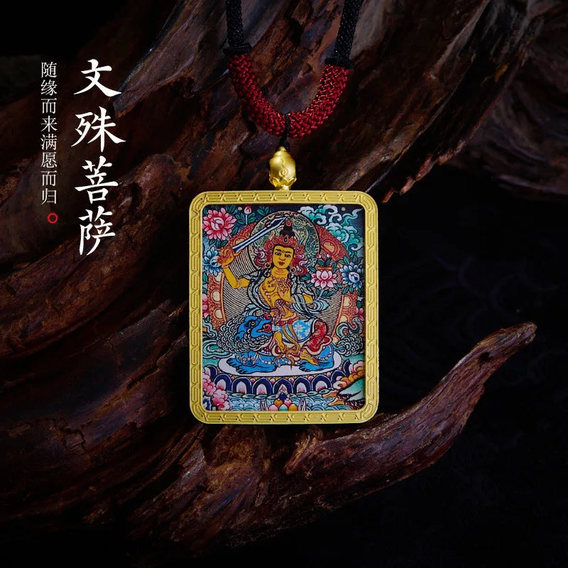 Tibetan Thangka Pendants-ToShay.org