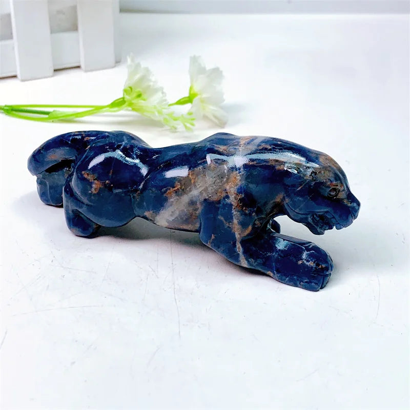 Blue Sodalite Cheetah-ToShay.org