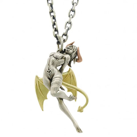 Silver Devil Pendants-ToShay.org