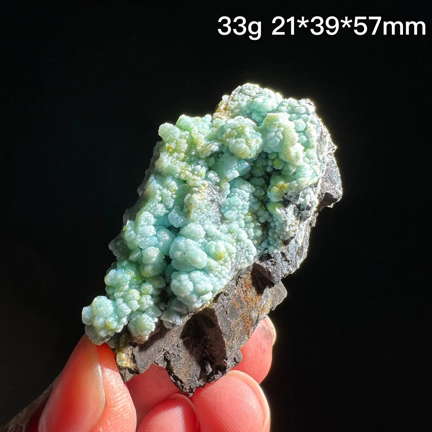 Blue Gibbsite Quartz Crystal-ToShay.org