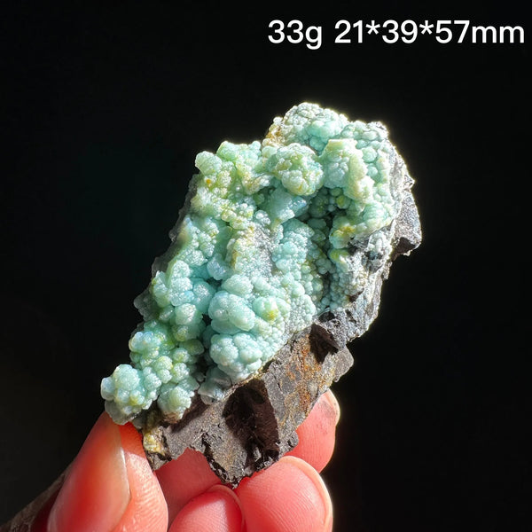 Blue Gibbsite Crystal-ToShay.org