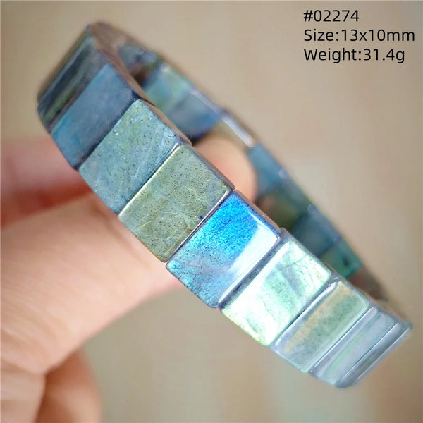 Blue Labradorite Bracelet-ToShay.org