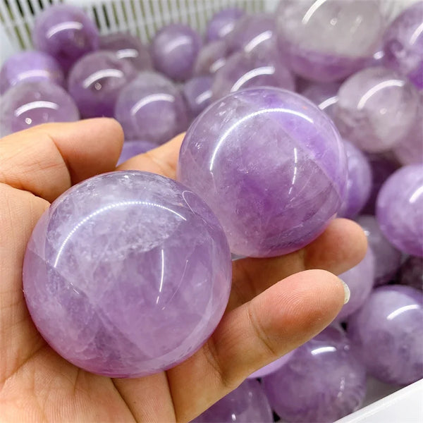 Purple Amethyst Crystal Ball-ToShay.org
