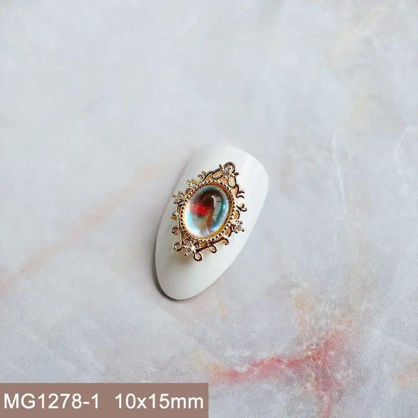 Mixed Gold Crystal Charms-ToShay.org