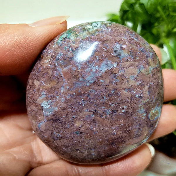 Ocean Jasper Palm Stone-ToShay.org