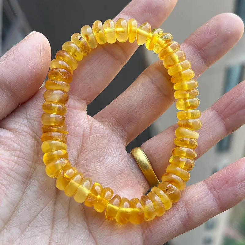 Yellow Amber Bracelets-ToShay.org