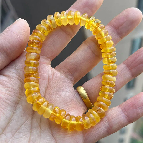 Yellow Amber Bracelets-ToShay.org