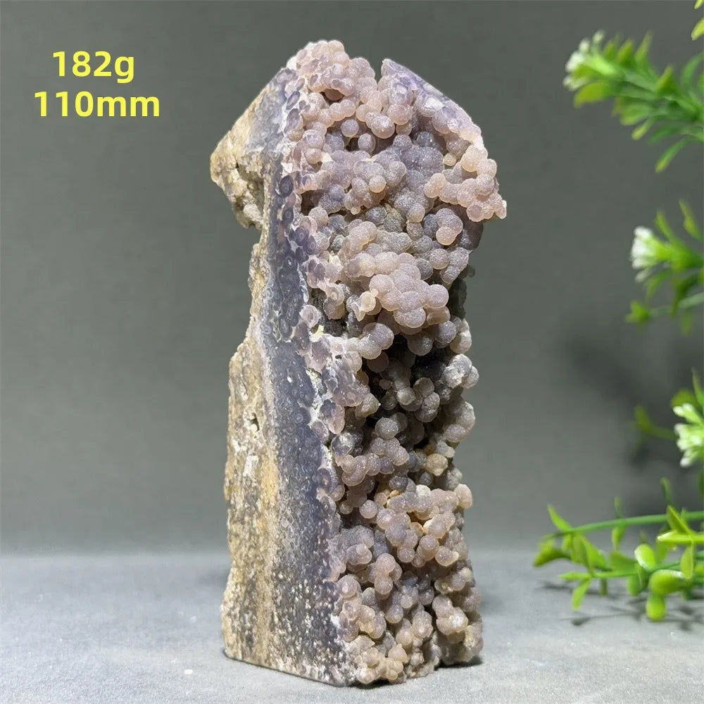 Purple Grape Agate Tower-ToShay.org