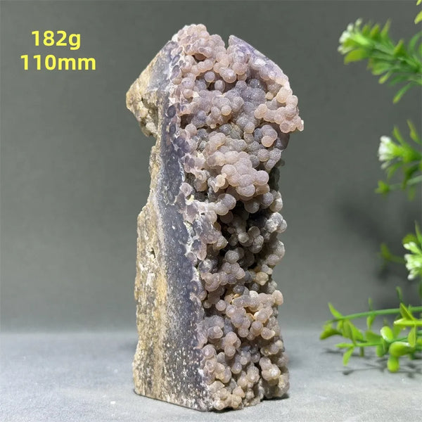 Purple Grape Agate Tower-ToShay.org