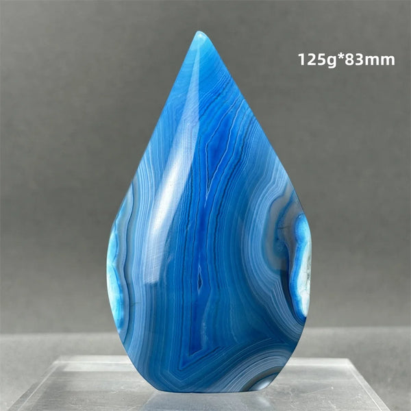 Blue Agate Torch-ToShay.org