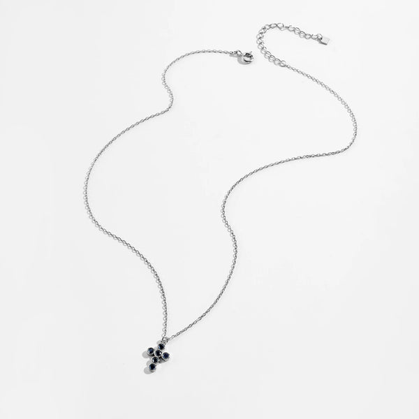 Gold Diamond Cross Necklace-ToShay.org