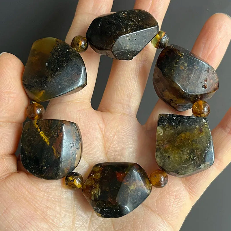 Yellow Amber Bracelet-ToShay.org