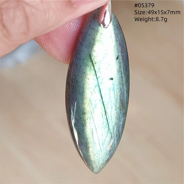 Blue Light Labradorite Pendant-ToShay.org
