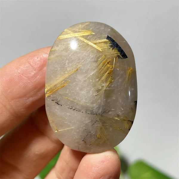 Gold Hair Rutile Quartz-ToShay.org