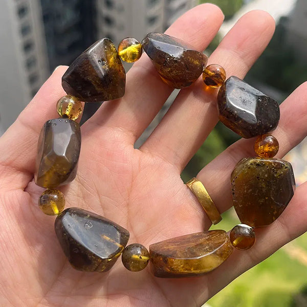 Yellow Amber Bracelet-ToShay.org
