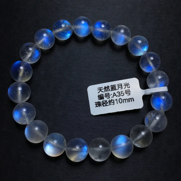 Blue Light Moonstone Bracelet-ToShay.org