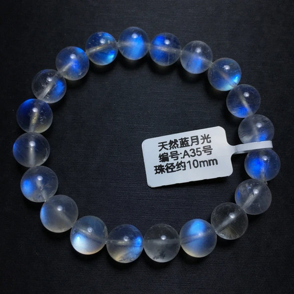 Blue Light Moonstone Bracelet-ToShay.org