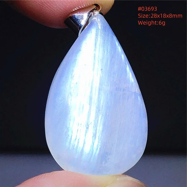Blue Light Moonstone Pendant-ToShay.org