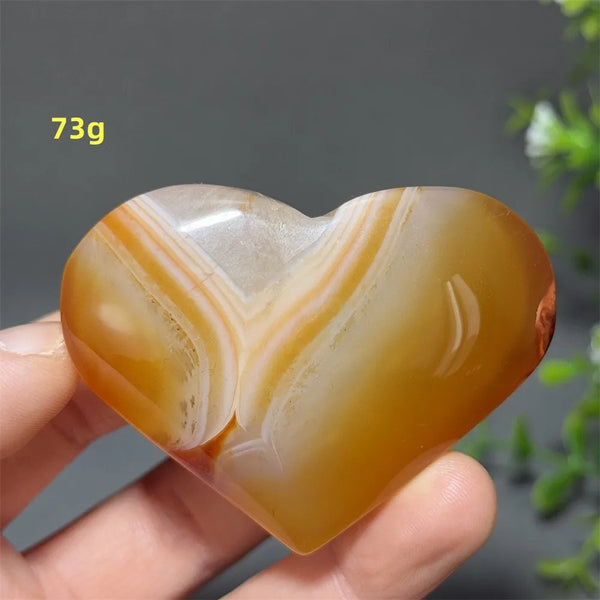 Red Agate Heart-ToShay.org
