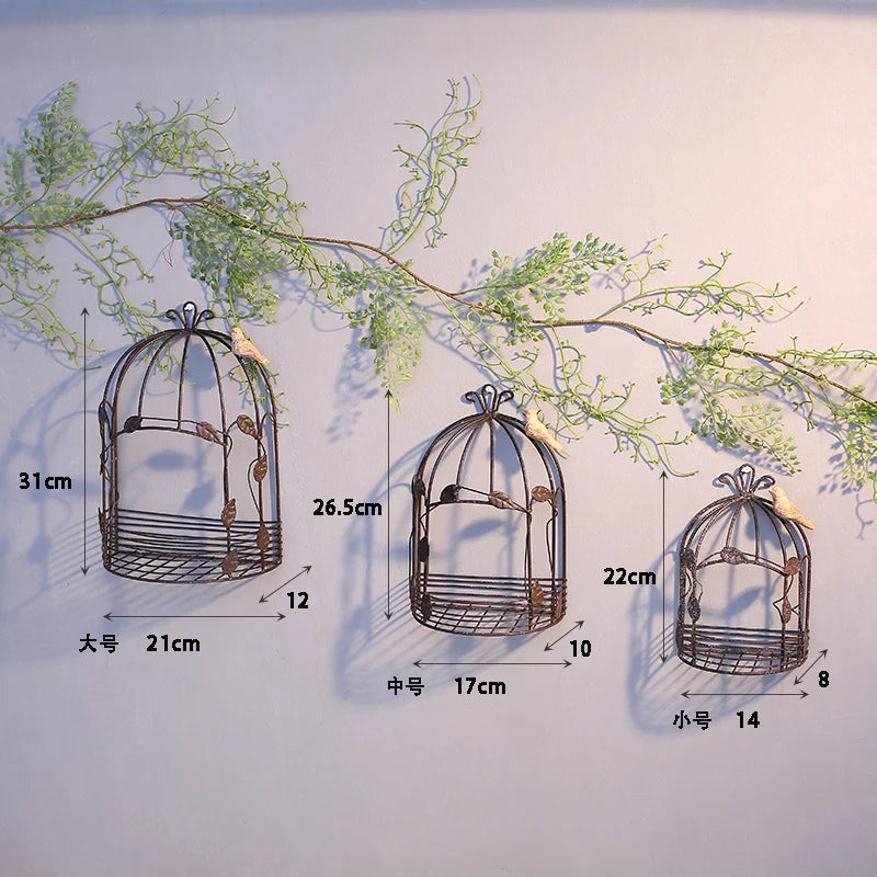 Bird Cage Flower Basket-ToShay.org
