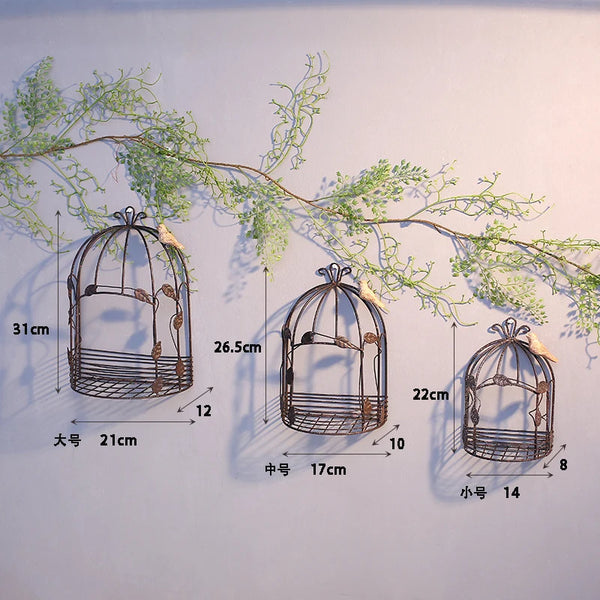 Bird Cage Flower Basket-ToShay.org