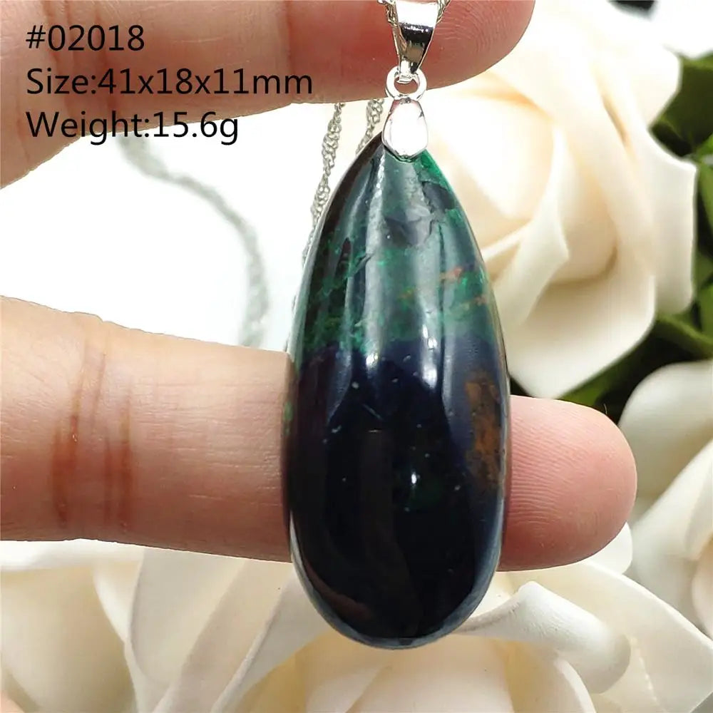 Blue Azulite Pendant-ToShay.org
