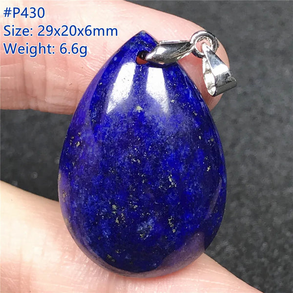 Blue Lapis Lazuli Pendant-ToShay.org