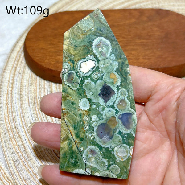 Green Rainforest Jasper-ToShay.org