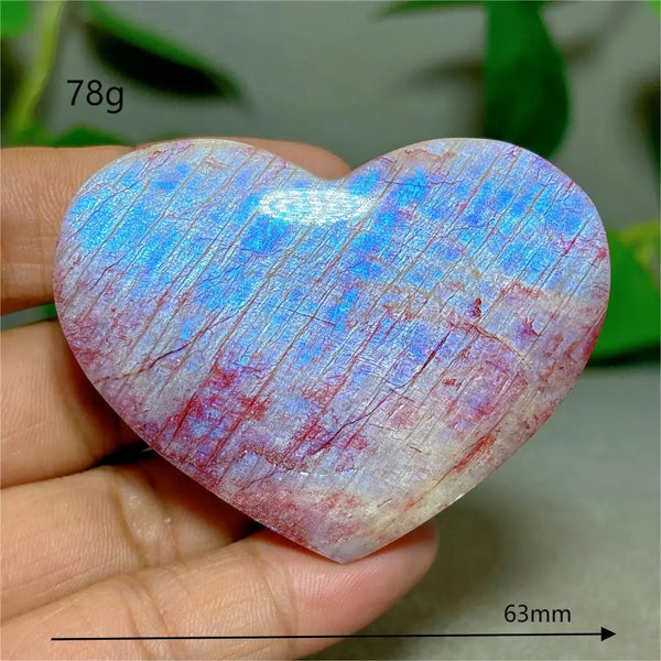 Red Moonstone Heart-ToShay.org
