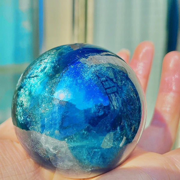 Blue Fluorite Ball-ToShay.org