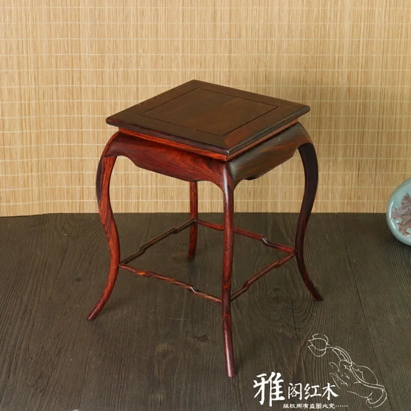 Red Wood Table Stand-ToShay.org