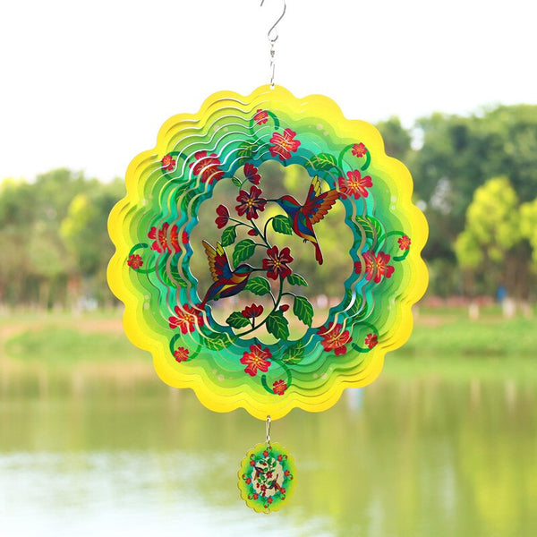 Hummingbird Wind Spinner-ToShay.org