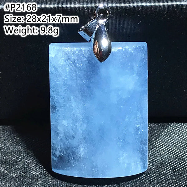 Blue Aquamarine Pendent-ToShay.org